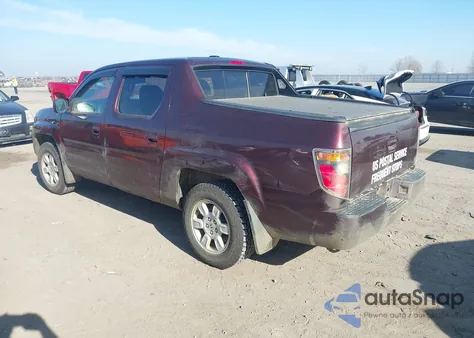 2007 Honda Ridgeline Rtl из США, поврежденный, VIN 2HJYK16557H535400